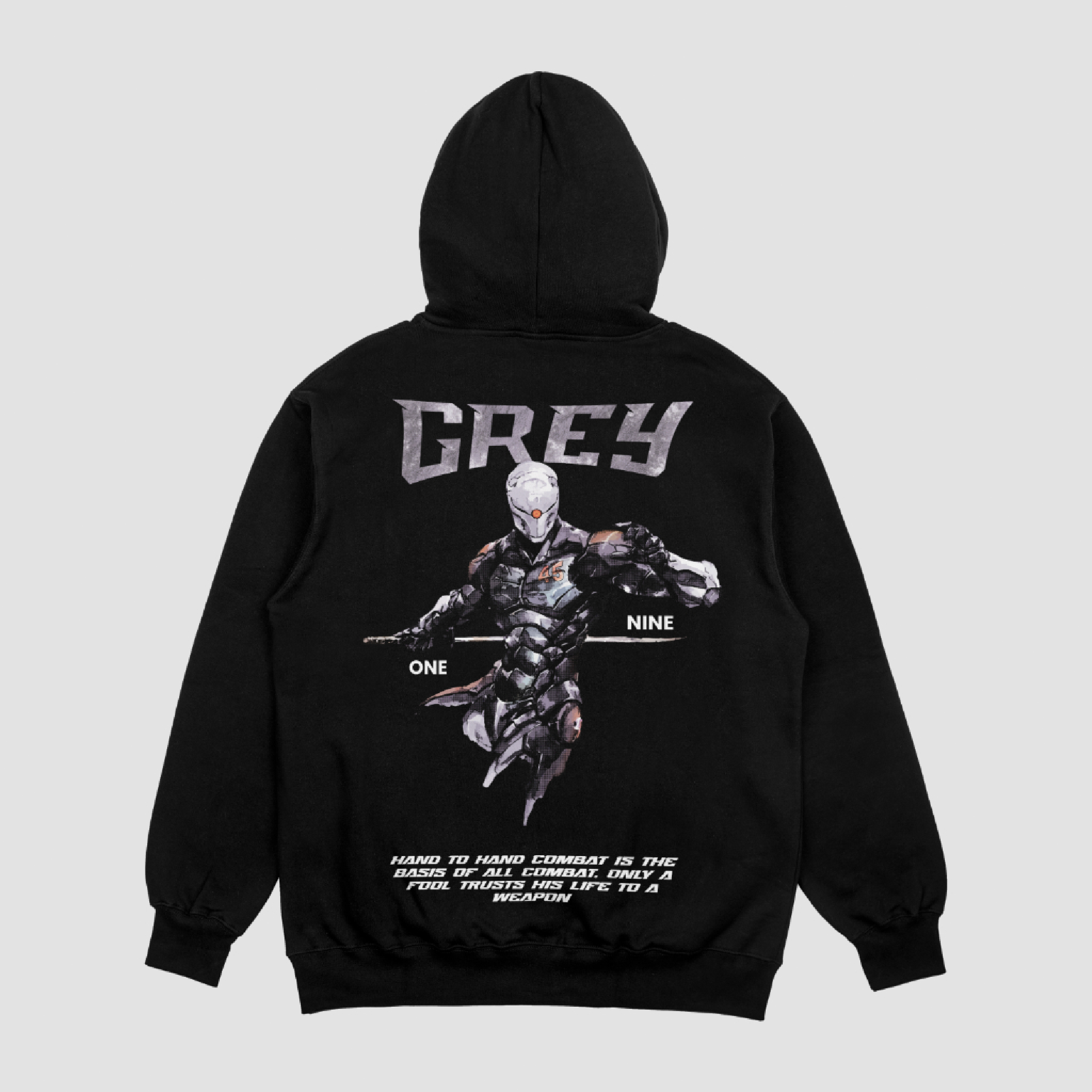 Grey - Collaboration Hoodie